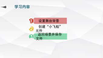 小學信息技術河科版第九課滑行的飛船 一